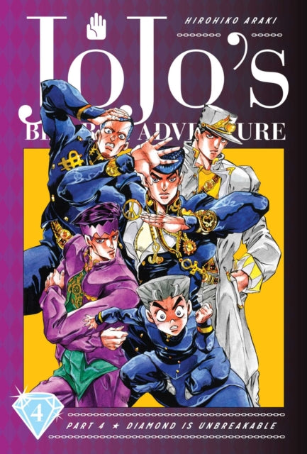 Jojo's Bizarre Adventure - Part 4: Diamond Is Unbreakable - Volume 04 - Hardcover