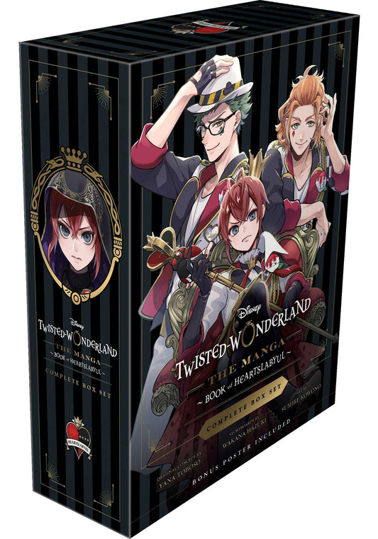 Twisted Wonderland The Manga: Book of Heartslabyul Complete Box Set (Vols. 1-4 With Premium Volume 1)