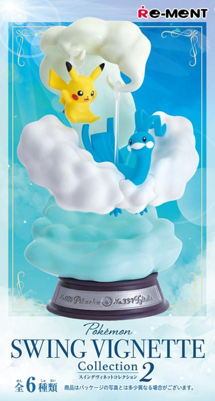 Re-ment Pokemon Swing Vignette Collection Vol.2 - 1 of 6 types