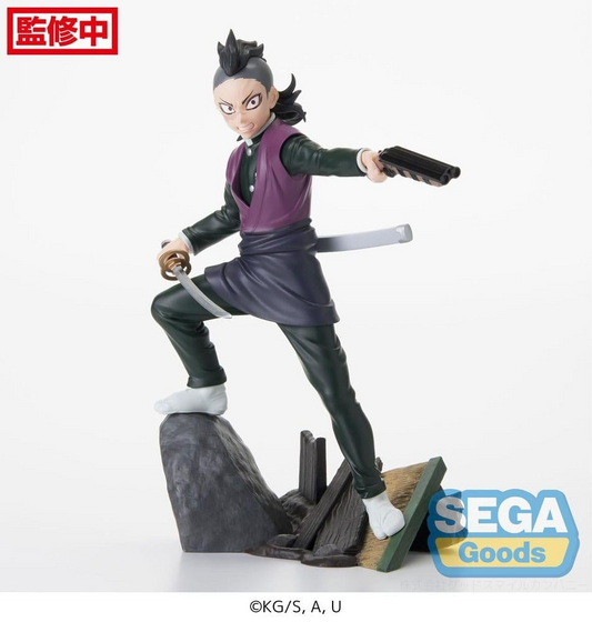 Demon Slayer: Kimetsu no Yaiba - Genya Shinazugawa Xross Link Figure - 15 cm