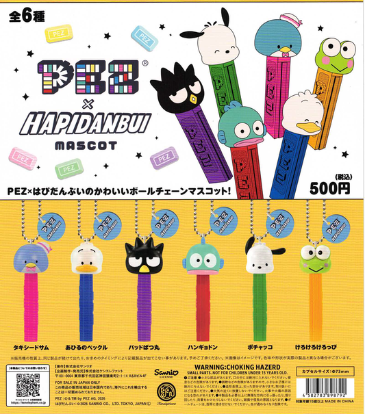 PEZ × Hapidanbui Mascot - 1 of 6 types