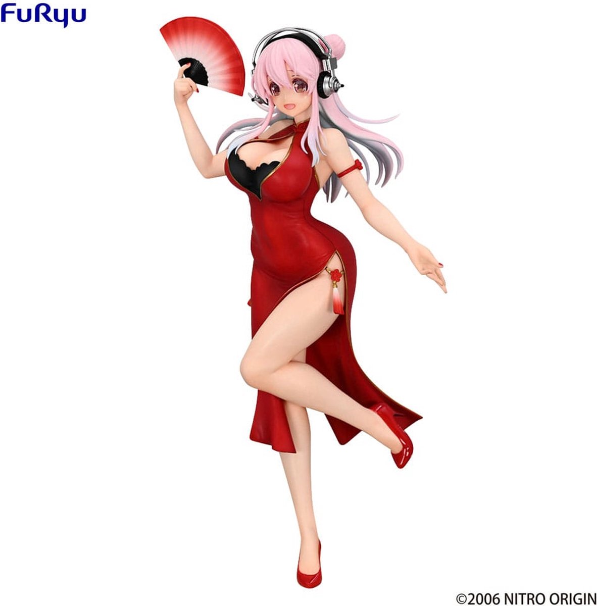 Super Sonico Trio-Try-iT Figure - China Dress Ver. - 21 cm