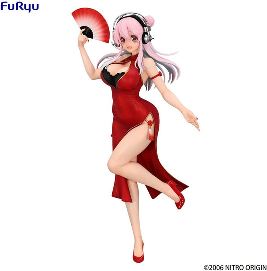 Super Sonico Trio-Try-iT Figure - China Dress Ver. - 21 cm