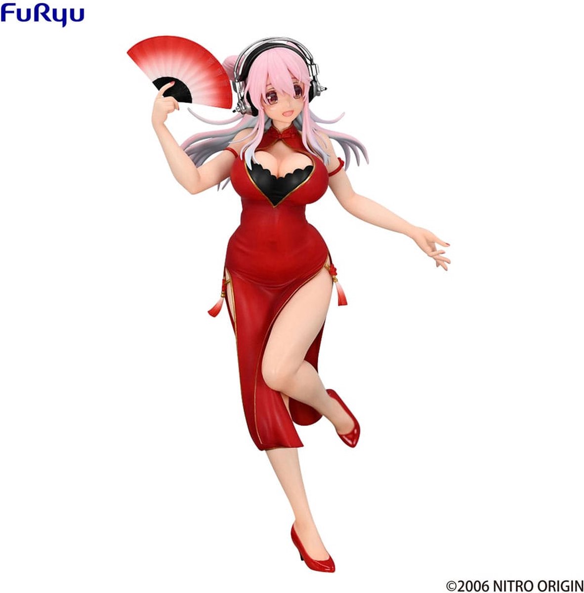 Super Sonico Trio-Try-iT Figure - China Dress Ver. - 21 cm