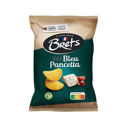 Brets Chips Blauwschimmelkaas & Pancetta - 125g