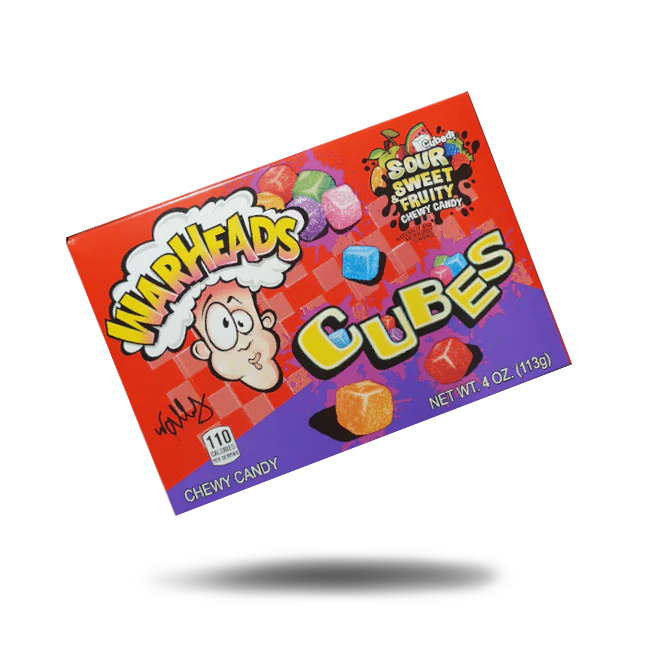 Warheads Chewy Cubes - 113g