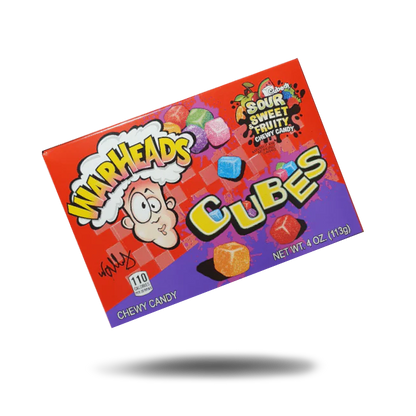Warheads Chewy Cubes - 113g
