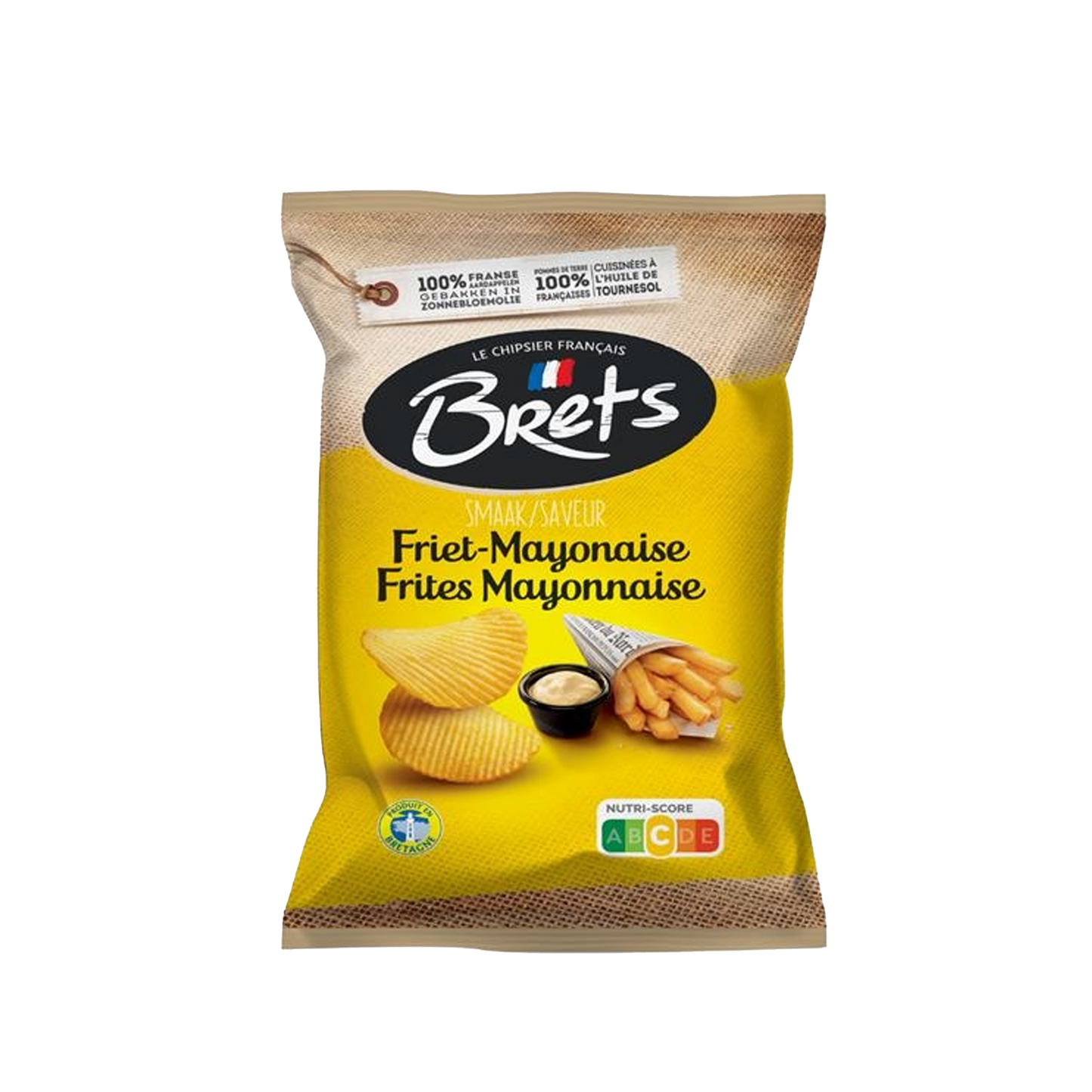 Brets Chips Friet-Mayonaise - 125g