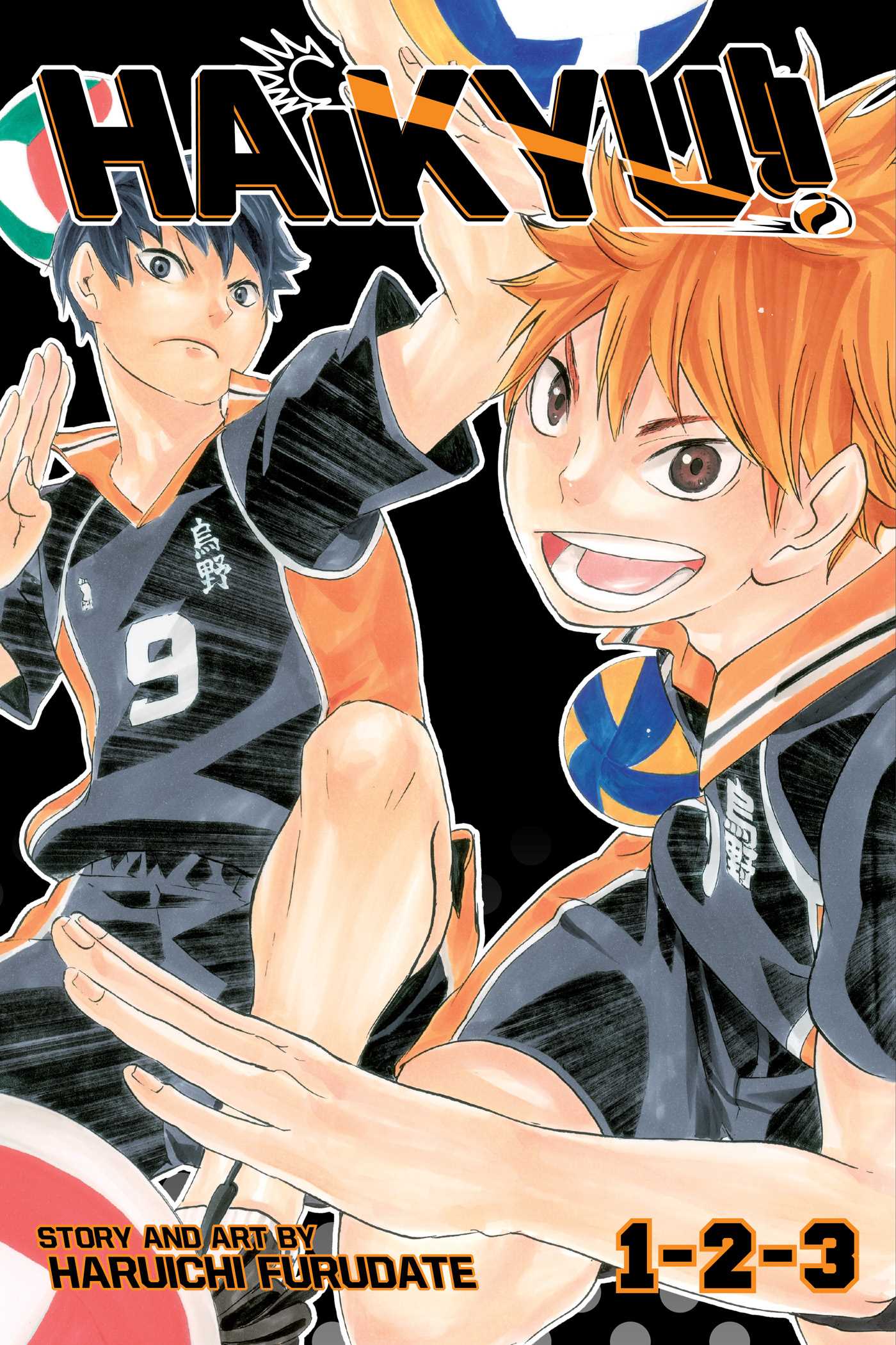 Haikyu!! Omnibus 01 - Vol. 1-2-3