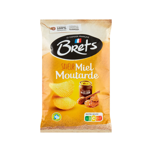 Brets Chips Honing Mosterd - 125g