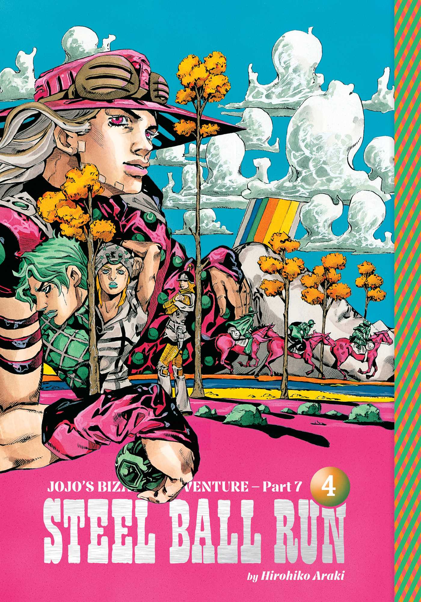 Jojo's Bizarre Adventure - Part 7: Steel Ball Run - Volume 04 - Hardcover