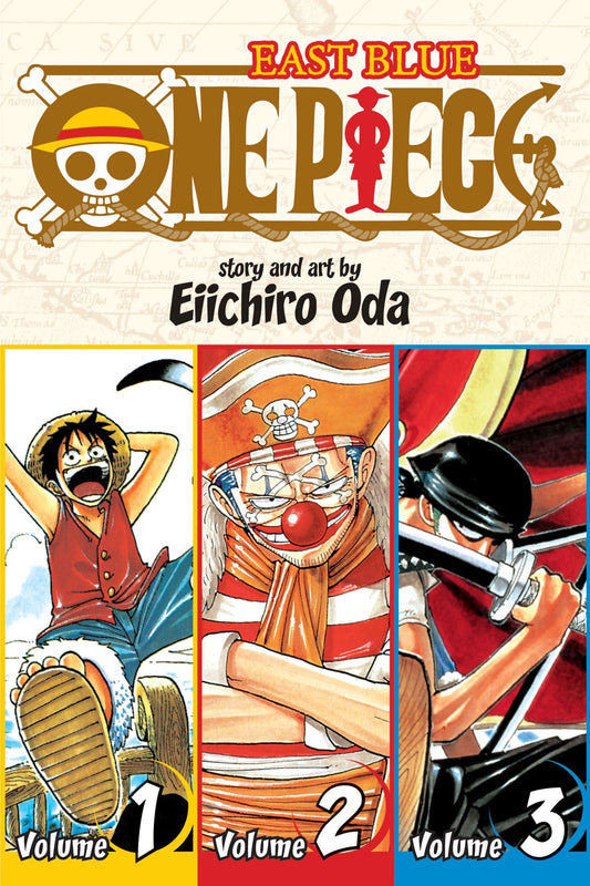 One Piece Omnibus Volumes 1-2-3 - East Blue